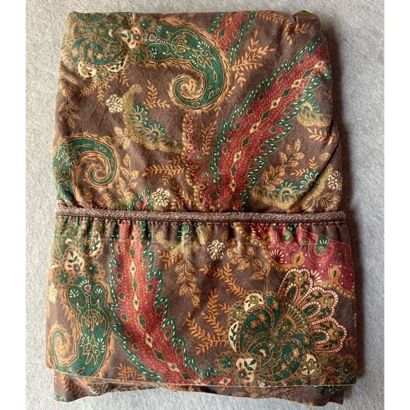 Lauren Ralph Lauren King Flat Sheet & Pillowcase Set Rue Des Artistes Cotton - Picture 8 of 12